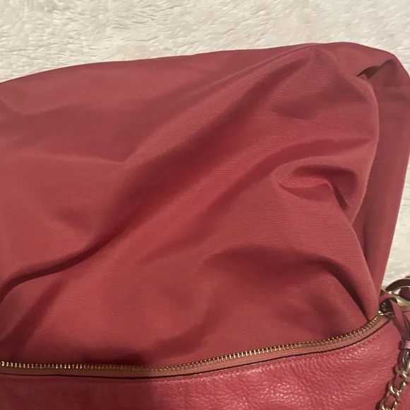 COACH 28966 Vintage Pink Pebbled Leather MIA Shoulder Satchel Hand Hobo Purse - Picture 10 of 13